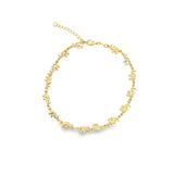 Elephant Charm Chain Bracelet (I205)