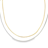 1mm Smooth Snake Box Chain (H209/I522/E276)