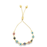 Evil Eye Adjustable Bracelet (I287A)