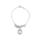 Astrology Zodiac Signs Medallion Charm Bracelet (I163)