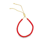 Adjustable Bracelet With Colorful Beads (I454)