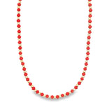 4mm Red And Gold Bead Chain (G196)