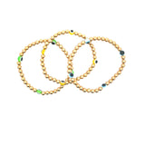 Beaded Evil Eye Bracelet (I43)