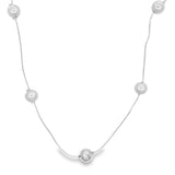 9mm Bead Necklace (H87)