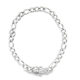 10mm Diamond Cut Figaro Chain