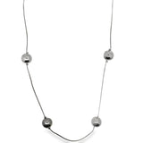 Black Beaded Necklace (H87)(H88)