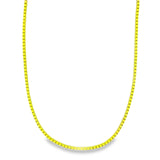 1mm Colorful Enamel Box Chains (G203-204)