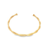 Tight Twisted Open Bangle