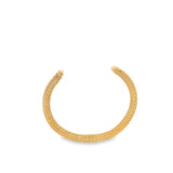 Round Mesh Open Bangle