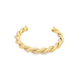 Tight Twisted Open Bangle (B69)