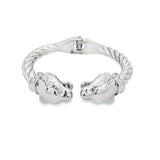 Lion Head Spring Bangle Bracelet (B31)