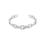 Cuban Chain Style Wrist Cuff Bangle Bracelet (B9)