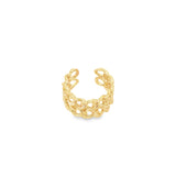 18K Gold Filled Double Braided Ring