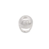 High End Exclusive Chunky Ball Dome Smooth Ring (D137)