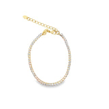 3mm Teardrop CZ Tennis Choker (H273/I229B)