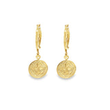 Saint Benedict Dangle Drop Charm Earrings (K267)