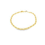 Gold Mariner Link Necklace (H199A)