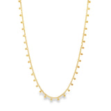 18K Gold Filled Dangle Ball Choker (G28)