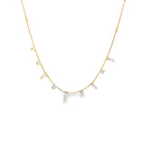 18k Gold Filled Dangle Necklace (H63)