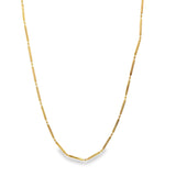 18K Gold Filled 1mm Ball Bar Choker (G173)