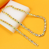 Two Toned Filled Gold Heart Set