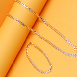 Diamond Cut Miami Cuban Chain Bracelet