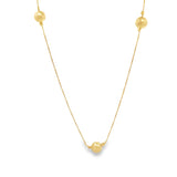 Beaded Cable Chain Necklace (F158)