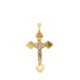 Flat Jesus Cross Crucifix