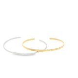 Thin Plain Bangle (B120)