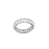Oval Cut CZ Paved Ring