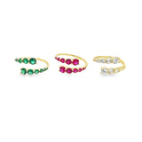 CZ Adjustable Ring (D126)