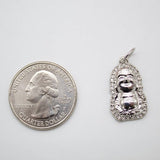 18K Golf Filled Buddha Charm