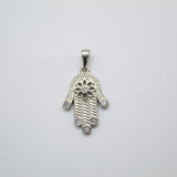 Dainty Gold Hamsa Hand Charm 18k Gold