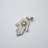 Dainty Gold Hamsa Hand Charm 18k Gold