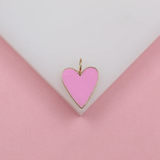 18K Gold Filled Large Heart Pendant (A234)