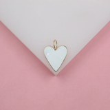 18K Gold Filled Large Heart Pendant (A234)