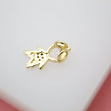 18K Gold Filled Girl & Boy Pendant (A13)