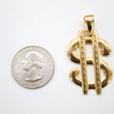 18K Gold Filled Dollar Sign
