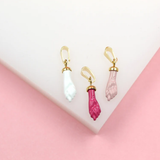18K Gold Filled Enamel Color Figa Hand Pendant