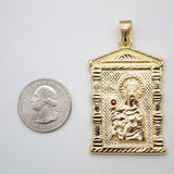 18K Gold Filled Pope Pendant