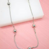 18K Gold Filled Golden Bead Chain Necklace (G235)
