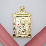 18K Gold Filled Pope Pendant