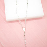 Catholic Bead Rosary With Crucifix And Virgin Mary Charm (F32B)