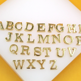 18K Gold Filled Letter A-Z Charm Pendant