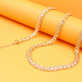 Chunky Thick Chino Link Chain Bracelet (H131) (I494)