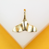 18K Gold Filled Mermaid Tail Pendant Charm