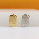 18K Gold Passport Pendant (A74)