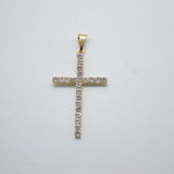 CZ 18K Gold Filled Cross (A148)(A143)