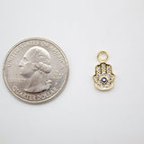 18K Gold Filled Hamsa Hand