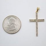 CZ 18K Gold Filled Cross (A148)(A143)